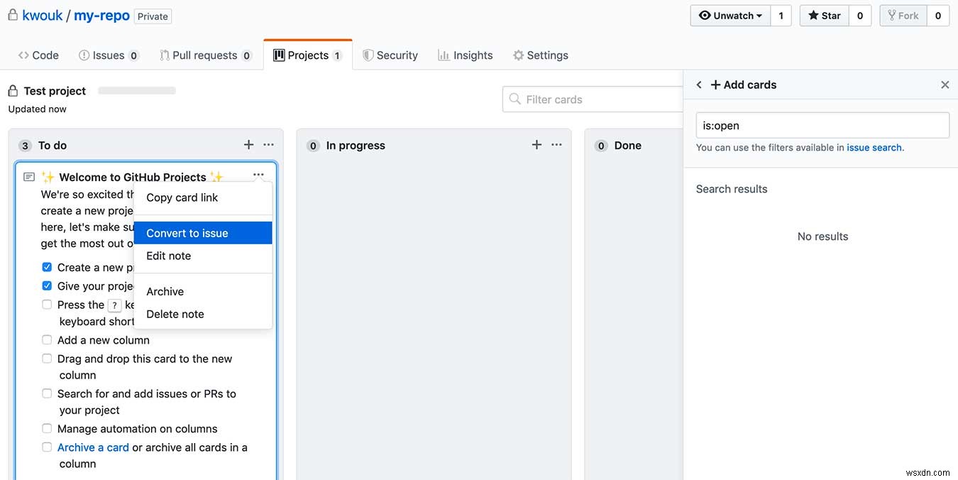 วิธีเริ่มต้นใช้งาน GitHub Project Management 