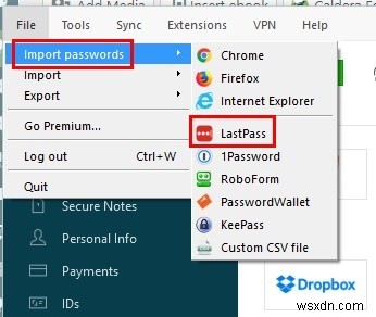 วิธีการนำเข้ารหัสผ่านของคุณจาก LastPass ไปยัง Dashlane 