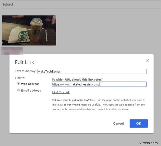 วิธีเพิ่มไฮเปอร์ลิงก์ไปยังรูปภาพใด ๆ ใน Gmail 