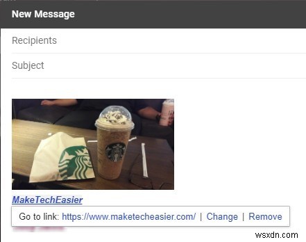 วิธีเพิ่มไฮเปอร์ลิงก์ไปยังรูปภาพใด ๆ ใน Gmail 