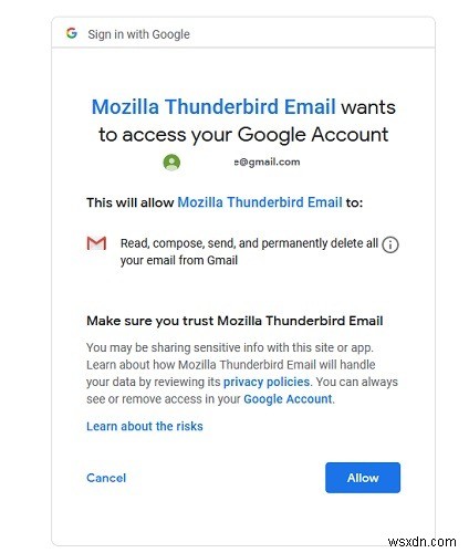 วิธีตั้งค่า Gmail ด้วยธันเดอร์เบิร์ดในขั้นตอนง่าย ๆ อย่างรวดเร็ว 