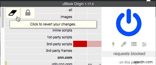 สุดยอดคู่มือผู้ใช้ขั้นสูงสำหรับ uBlock Origin 