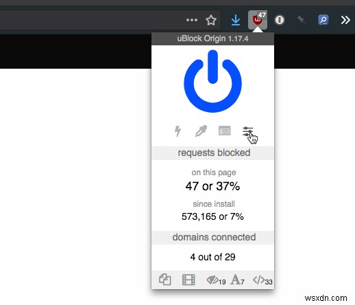 สุดยอดคู่มือผู้ใช้ขั้นสูงสำหรับ uBlock Origin 