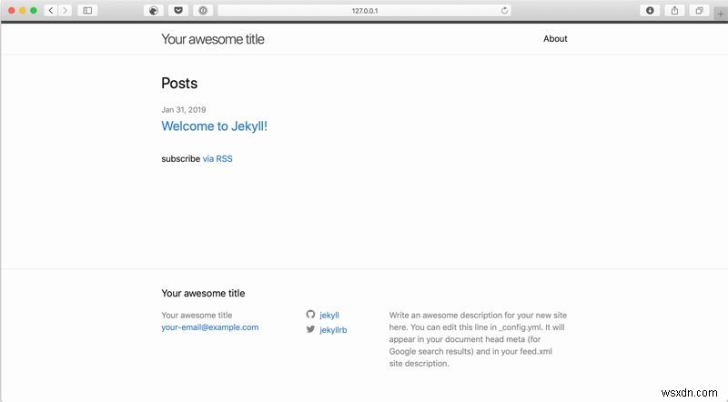 วิธีโฮสต์บล็อกของคุณฟรีด้วย Jekyll และ GitHub Pages 