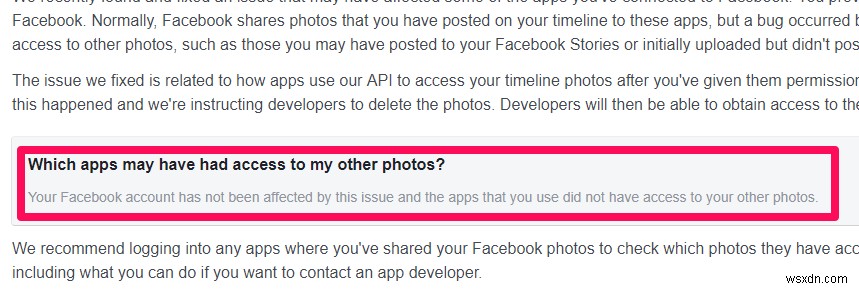 Facebook Photo Bug:วิธีตรวจสอบว่าคุณได้รับผลกระทบหรือไม่ 