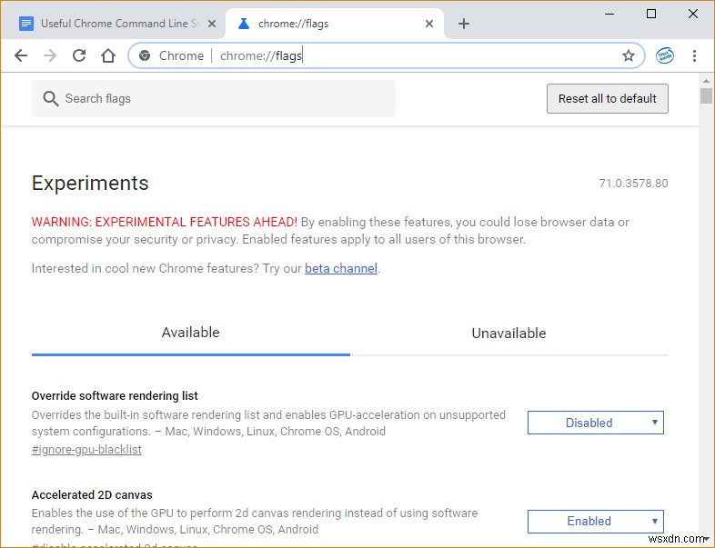 สวิตช์บรรทัดคำสั่งของ Chrome ที่มีประโยชน์และจะทำอย่างไรกับมัน 