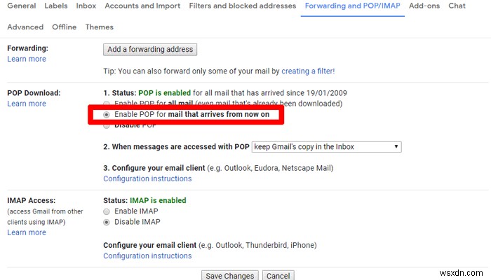 วิธีย้ายอีเมลจากบัญชี Gmail หนึ่งไปยังอีกบัญชีหนึ่ง 