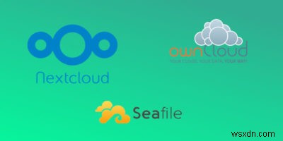 Nextcloud vs. OwnCloud vs Seafile:บริการซิงค์ไฟล์ที่โฮสต์ด้วยตนเองที่ดีที่สุด 