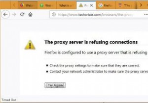 วิธีแก้ไขข้อผิดพลาดการปฏิเสธการเชื่อมต่อ Firefox Proxy Server 