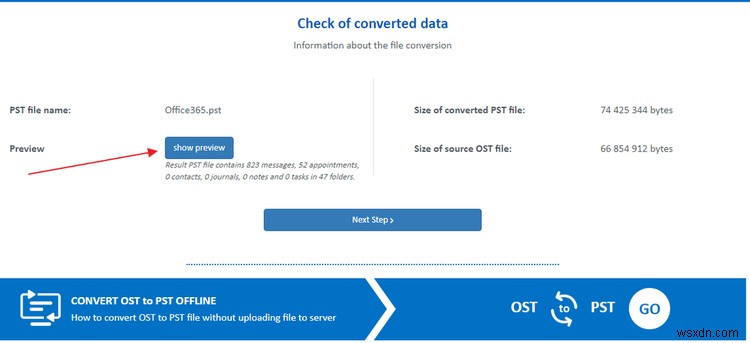 แปลง OST เป็นรูปแบบ PST อย่างง่ายดายด้วย OST ออนไลน์เป็น PST Converter 
