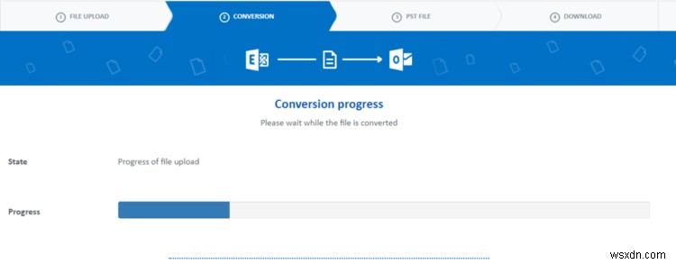 แปลง OST เป็นรูปแบบ PST อย่างง่ายดายด้วย OST ออนไลน์เป็น PST Converter 