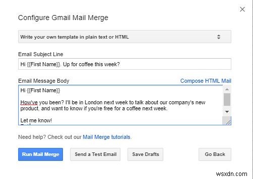 วิธีส่งจดหมายเวียนใน Gmail 