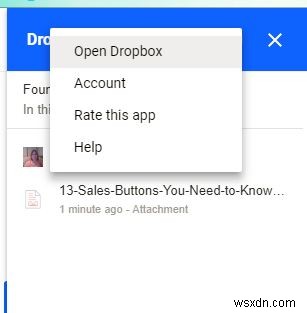 วิธีเข้าถึง Dropbox จากบัญชี Gmail ของคุณ