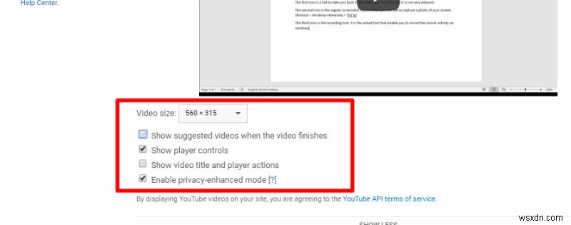 วิธีฝังวิดีโอ YouTube ใน WordPress ด้วยโหมดปรับปรุงความเป็นส่วนตัว 