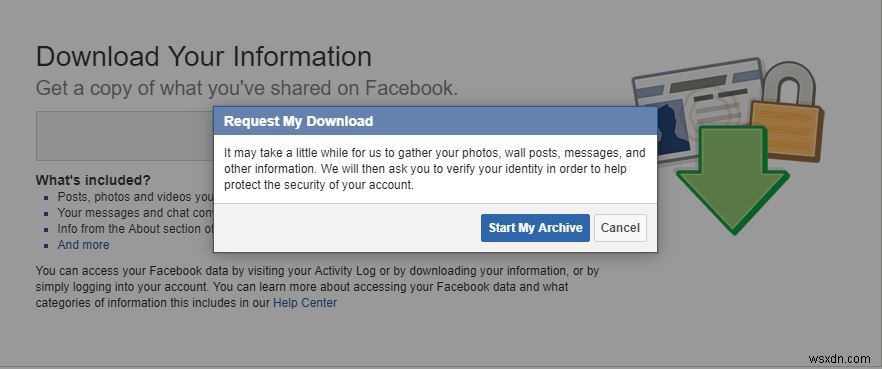 วิธีดาวน์โหลดรูปภาพ Facebook ทั้งหมดของคุณ 