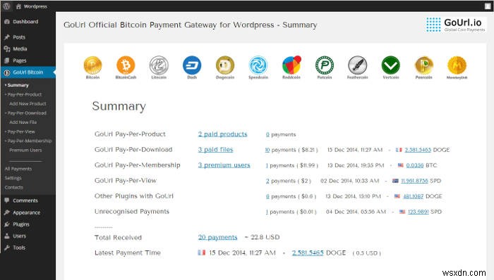 5 ของปลั๊กอิน WordPress ที่ดีที่สุดเพื่อรวม Bitcoins เข้ากับเว็บไซต์ของคุณ