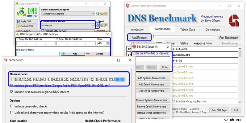วิธีค้นหาเซิร์ฟเวอร์ DNS ทางเลือกที่ดีที่สุด 