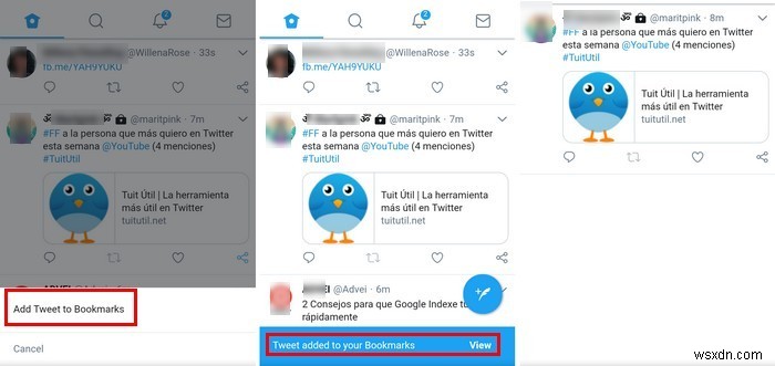 วิธีใช้ที่คั่นหน้า Twitter เพื่อบันทึกทวีตที่คุณชื่นชอบ 