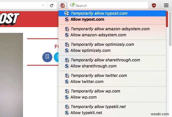 วิธีบล็อก Javascript ที่ล่วงล้ำบน Chrome และ Firefox 