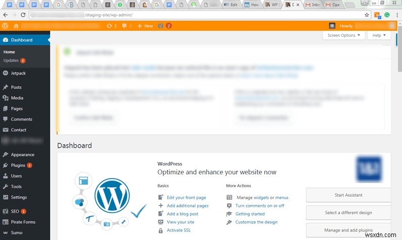 วิธีสร้างพื้นที่จัดเตรียมสำหรับไซต์ WordPress ของคุณ