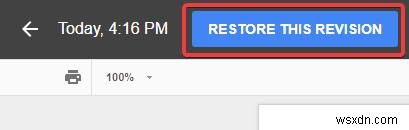 วิธีดูและย้อนกลับการเปลี่ยนแปลงที่ทำใน Google เอกสาร 