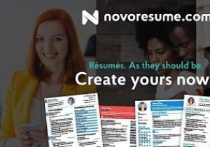 วิธีง่ายๆ ในการทำเรซูเม่กับNovorésumé 