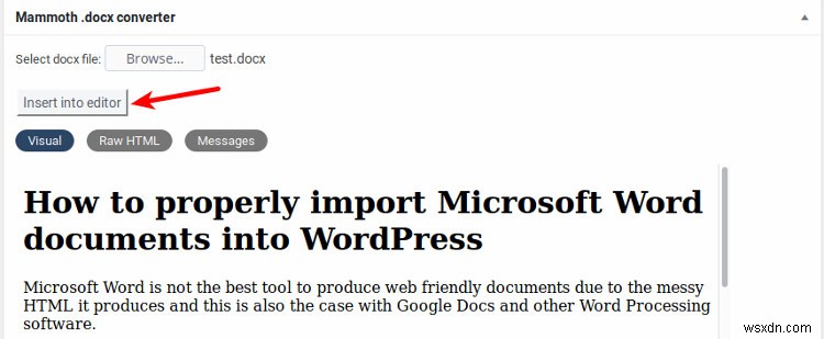 วิธีการนำเข้าเอกสาร Microsoft Word ไปยัง WordPress อย่างเหมาะสม 