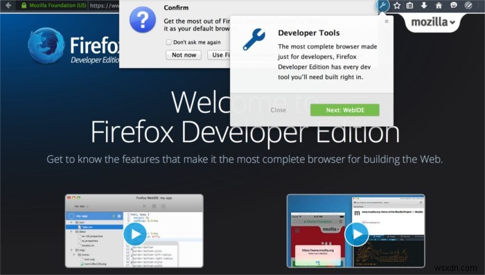 วิธีการติดตั้ง Firefox Developer Edition ใน Linux 