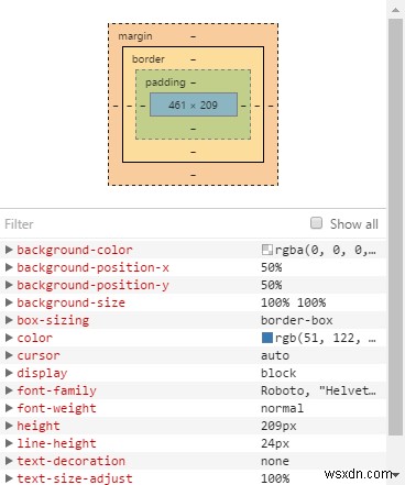 การใช้เครื่องมือ  ตรวจสอบ  ของ Google Chrome สำหรับการวินิจฉัยเว็บไซต์ 