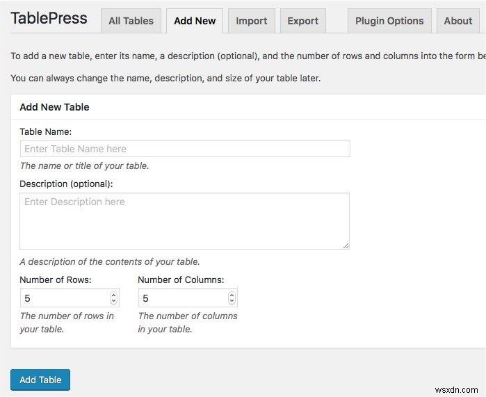 วิธีเพิ่มตารางที่สวยงามในโพสต์ WordPress 