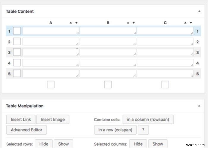 วิธีเพิ่มตารางที่สวยงามในโพสต์ WordPress 