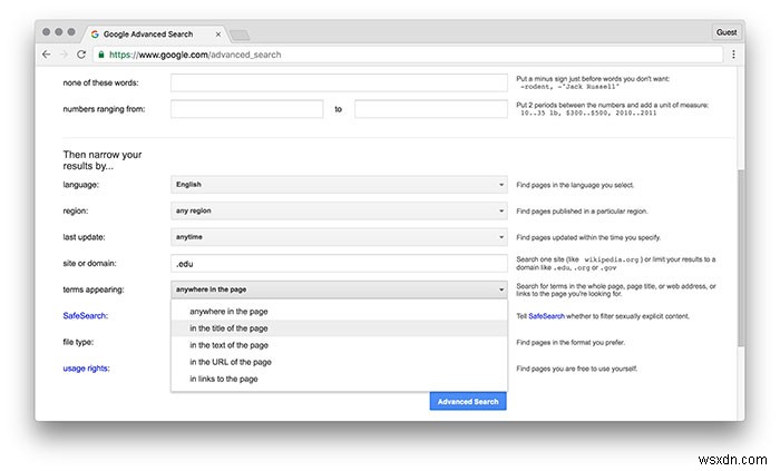 วิธีใช้คุณลักษณะการค้นหาขั้นสูงของ Google เพื่อผลการค้นหาที่ดีขึ้น 