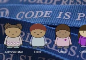 อธิบายบทบาทของผู้ใช้ WordPress 