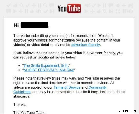 วิธีหลีกเลี่ยงการถูกสาธิตโดย YouTube 