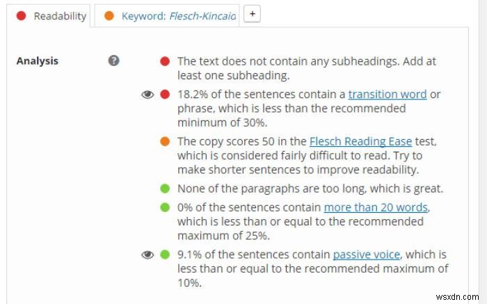 วิธีการเชี่ยวชาญ Flesch-Kincaid สำหรับ WordPress Posts 