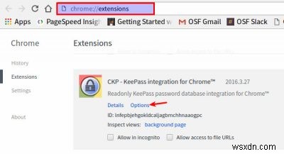 รวม Keepass ใน Google Chrome และ Vivaldi Browser 