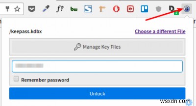 รวม Keepass ใน Google Chrome และ Vivaldi Browser 