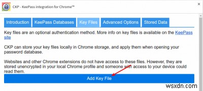 รวม Keepass ใน Google Chrome และ Vivaldi Browser 