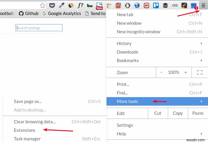 วิธีปิดการใช้งานและถอนการติดตั้งส่วนขยายเบราว์เซอร์ใน Chrome และ Firefox 