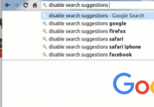 วิธีปิดการใช้งานคำแนะนำการค้นหาใน Chrome และ Safari 