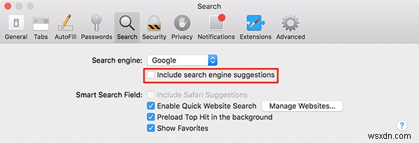 วิธีปิดการใช้งานคำแนะนำการค้นหาใน Chrome และ Safari 