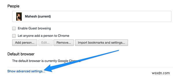 วิธีปิดการใช้งานคำแนะนำการค้นหาใน Chrome และ Safari 