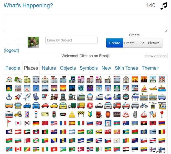 Twitter Emoji:ประหยัดพื้นที่ตัวละครและพูดด้วยใบหน้าที่ยิ้ม 