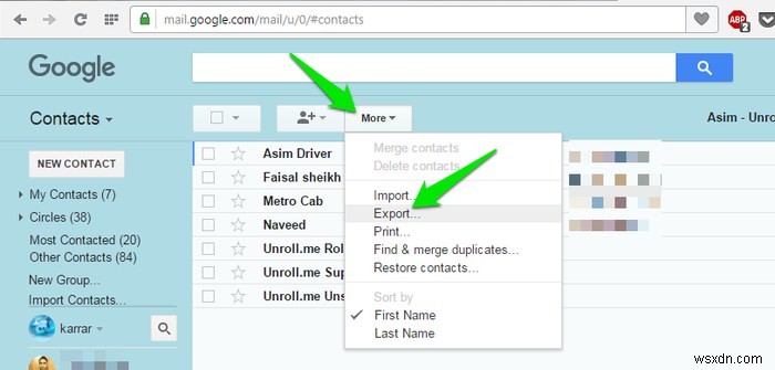 วิธีที่รวดเร็วและง่ายดายในการสร้างรายชื่อ Google Contacts ที่พิมพ์ได้ 