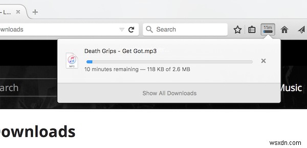 วิธีรับ Firefox Style Download Manager ใน Chrome 