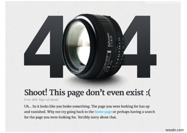 การออกแบบหน้า WordPress 404 ที่สนุกและสร้างสรรค์ 
