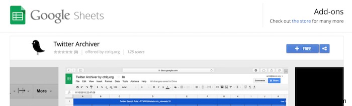 วิธีรวบรวมทวีตโดยอัตโนมัติจากผู้ใช้หรือแฮชแท็กใน Google Spreadsheet 