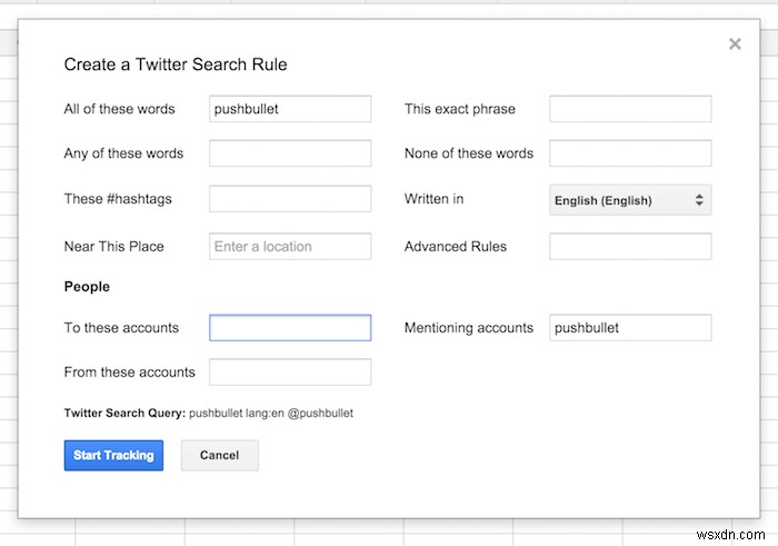 วิธีรวบรวมทวีตโดยอัตโนมัติจากผู้ใช้หรือแฮชแท็กใน Google Spreadsheet 