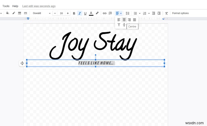 วิธีสร้างโลโก้โดยใช้ Google Drawings 