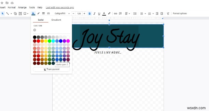 วิธีสร้างโลโก้โดยใช้ Google Drawings 